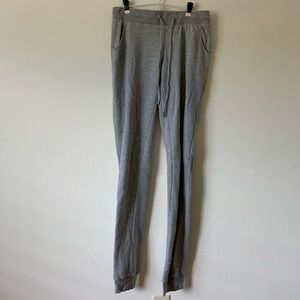 Light grey sweatpants